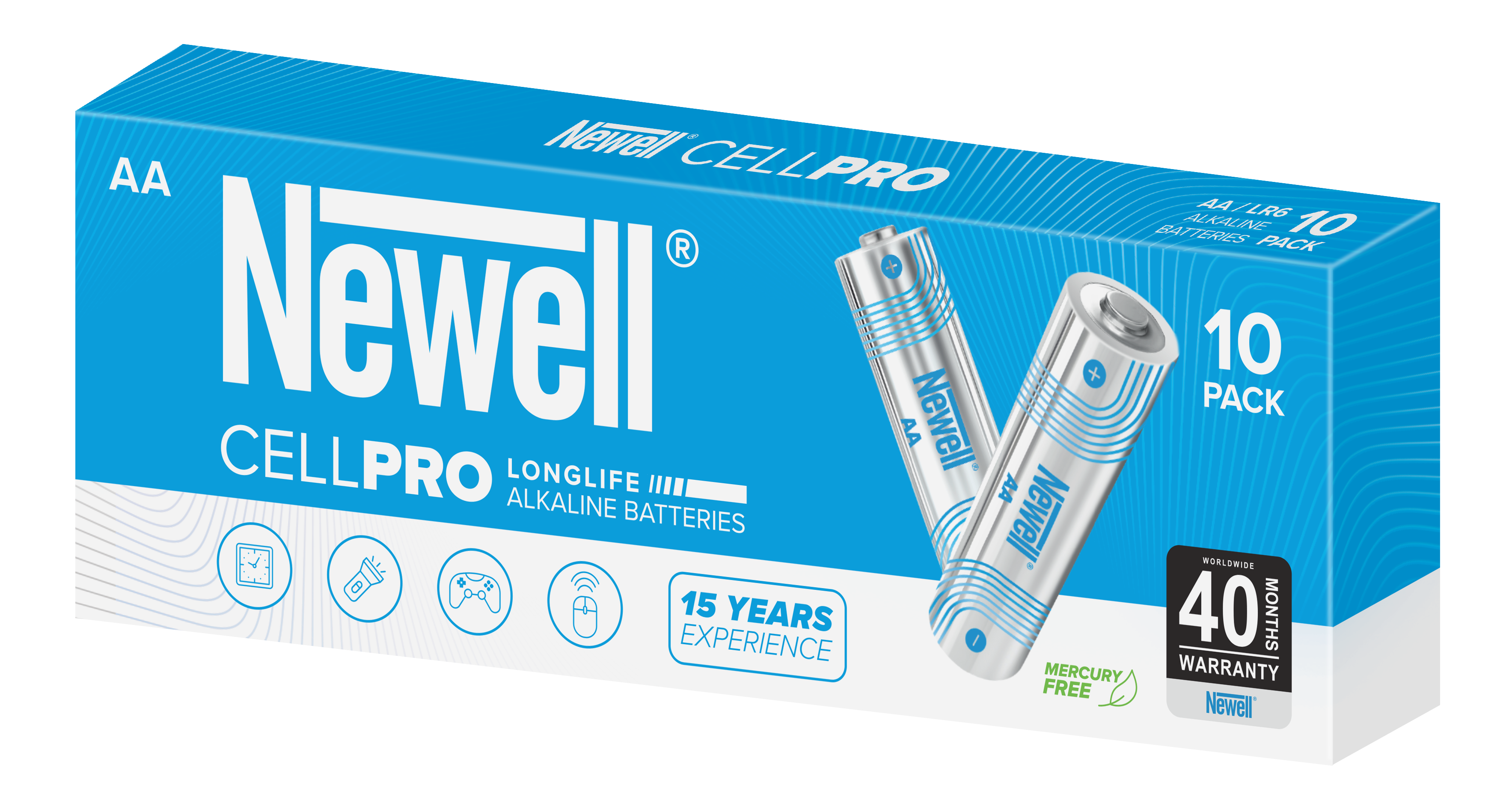 Bateria alkaliczna Newell CellPro AA 10 szt. box